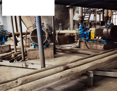 Iron mining project in Customer plant