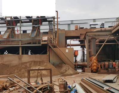 Filter press feed pump for copper molybdenum ore tailings treatment Project in Vietnam